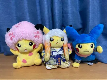 피카츄 봉제 인형 3세트