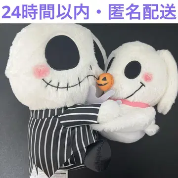 나이트메어 비포 크리스마스 FukuFuku 페어 봉제 인형 잭 제로