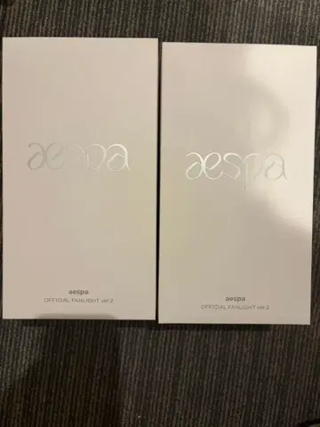 aespa ver.2 응원봉