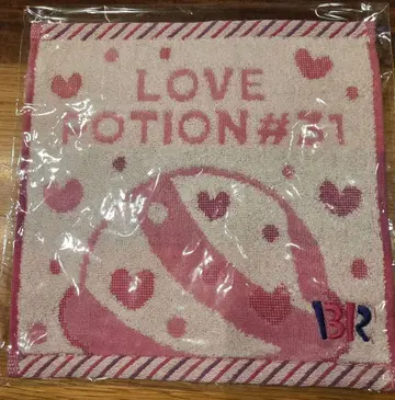 [여름 끝 한정 할인] LOVE NOTION#1 오리지널 핸드 타월