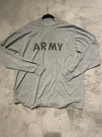 미군 IPFU ARMY 트레이닝 롱 슬리브 T셔츠 리플렉터