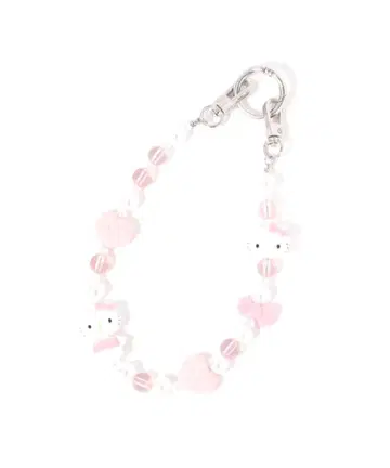 LOWRYS FARM HELLO KITTY 퀼팅 모바일 스트랩