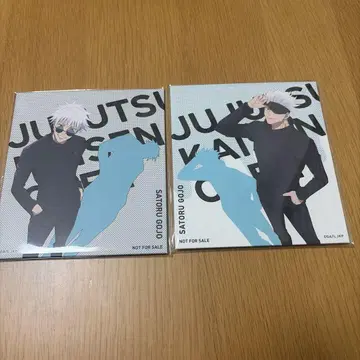 고죠 사토루 콜라보 카페 입장 특전 아트 보드