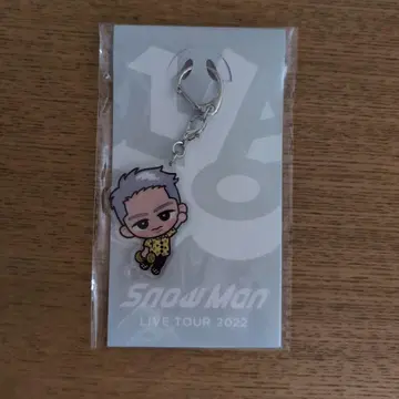 Snow Man 스노치루 아크릴 키링 이와모토 테루