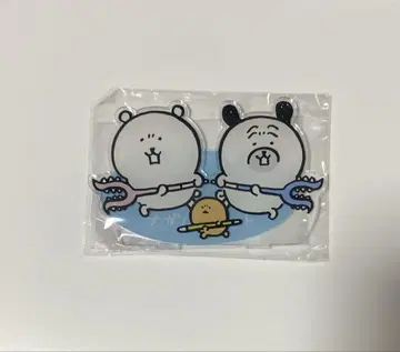 나가노 마켓 아크릴 스탠드 (나가노의 곰, 퍼그, 두더지 고로케)