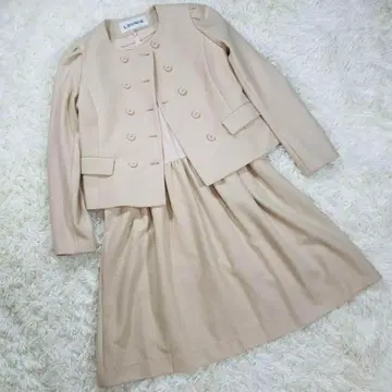 LOUNIE 루니 화이트 셋업 원피스 자켓 40