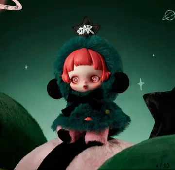 POPmart SKULLpanda 봉제 인형 키링 partita