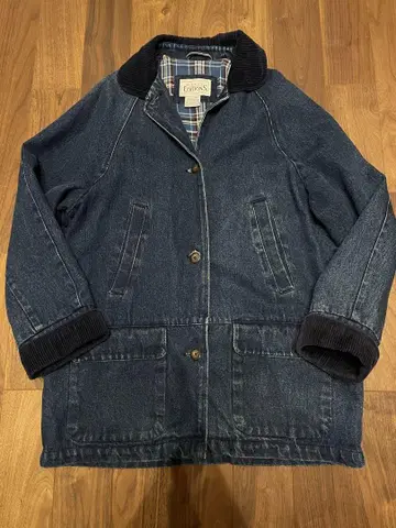 basic EDITIONS 90s 데님 커버올 인디고 데님