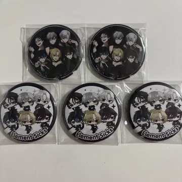 element sicks 데뷔 캔뱃지 집합 등신 SD