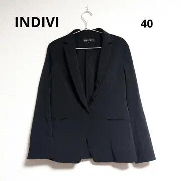 0313 INDIVI 인디비 테일러드 자켓 40