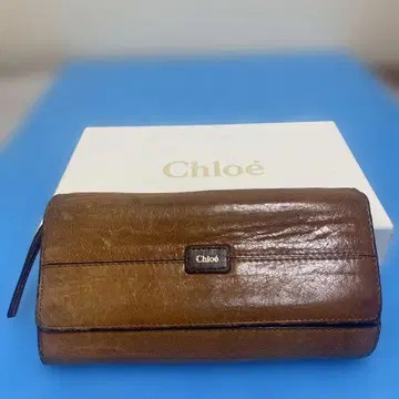 끌로에 브라운 가죽 장지갑