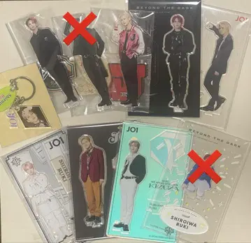 JO1 시로이와 루키 아크릴 스탠드 아크릴 키링 묶음 판매