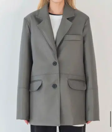 Une Mansion GRAY 자켓 F 사이즈