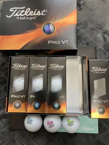 스카티 카메론 닌자 Titleist Pro V1 골프공