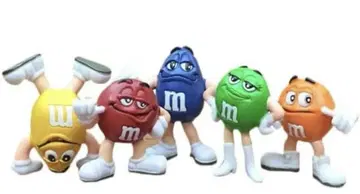 M&M's 피규어 5개 세트