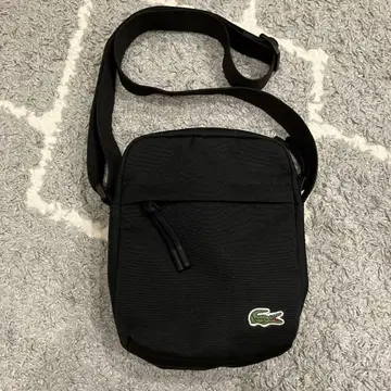LACOSTE 라코스테 블랙 숄더백 남성용 여성용