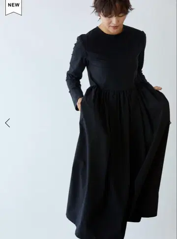 EVERYDAY DRESS long sleeve 블랙