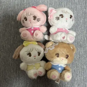 mikko 봉제 인형 마스코트 컴플리트 세트