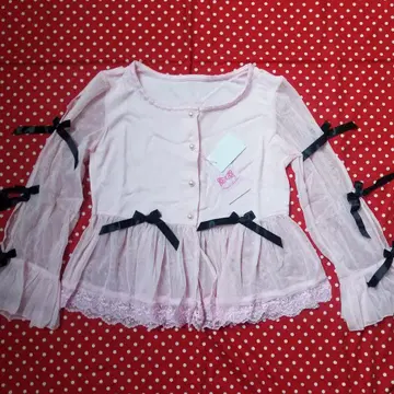 Angelic Pretty 튤 프릴 컷 가디건