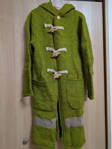 카이세이도 후드 부착 더플 코트