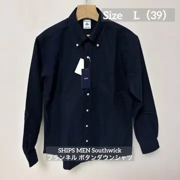 [새상품] SHIPS MEN Southwick: 플란넬 버튼 다운 셔츠