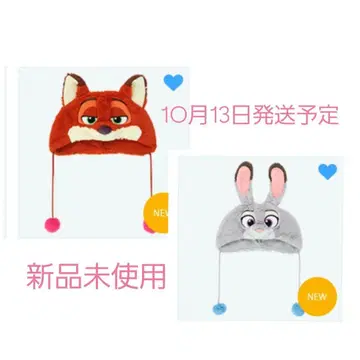 [미사용 새상품] 주토피아 닉 주디 팬캡