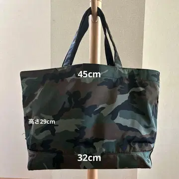 YSACCS 카모플라쥬 블랙 토트백