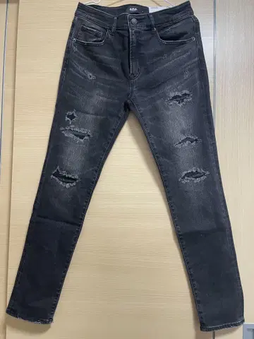 AZUL BY MOUSSY 블랙 데님 L 사이즈