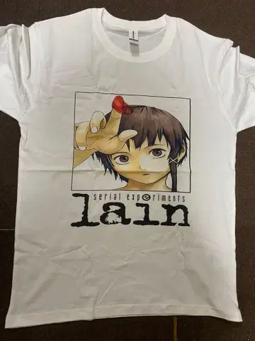 Serial Experiments Lain 티셔츠 M 사이즈