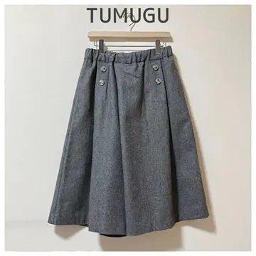 tumugu; 포근한 실루엣이 귀여운 가우초 팬츠