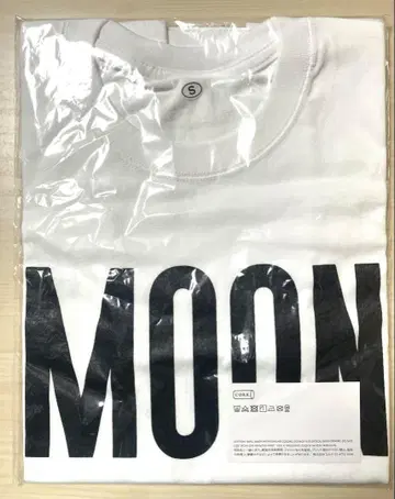 우주형제 MOON SHIRT (화이트) S 사이즈 T셔츠