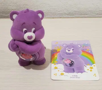케어베어 popmart 컬러풀 허그 퍼플