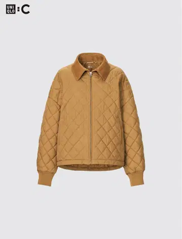 유니클로 퍼프 테크 블루종