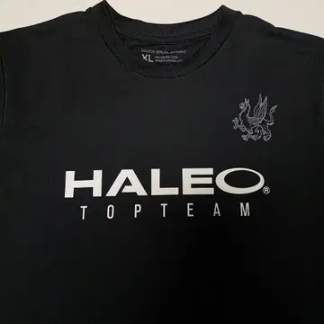HALEO TOP TEAM MESH TEE BLACK [반팔] [XL]