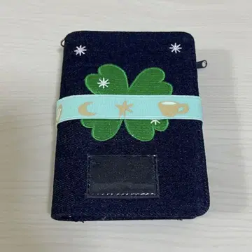 SPINNS 데님 바인더 클로버 수첩