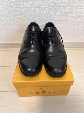 REGAL 블랙 드레스 슈즈