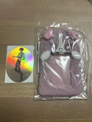 니지산지 와타라이 히바리 복슬복슬 폴라로이드풍 카드 홀더