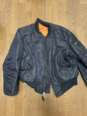 ALPHA INDUSTRIE MA-1 USA제 남성용 M 그레이 새상품급