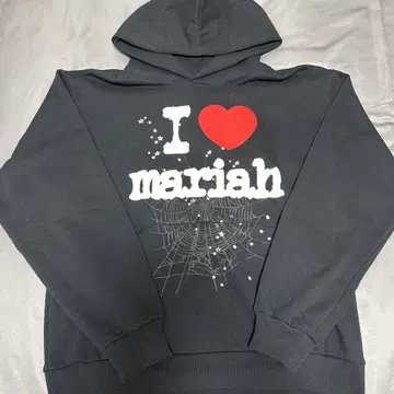 [레어] I love sp5der 후드티 Mariah Carey 콜라보