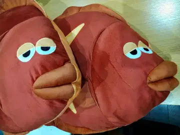 따끈따끈 가자미 조림 울트라 BIG 봉제 인형 2개 세트