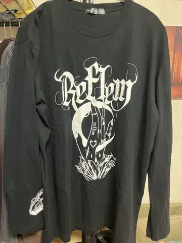 [ REFLEM ] 러버 프린트 L/S Tee / 롱 슬리브 티셔츠