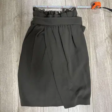프레이 아이디 허리 레이스 개더 스커트 프레이 아이디