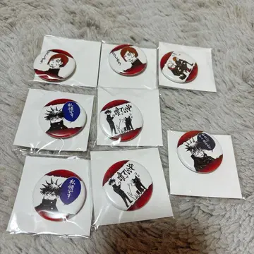 주술회전 컬렉션 캔뱃지 푸치 이타도리 후시구로 쿠기사키