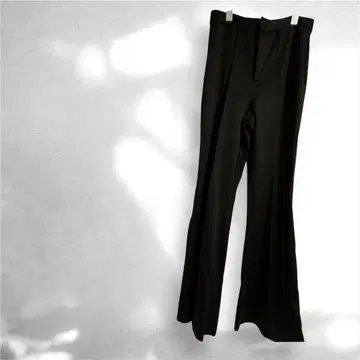 FLYING TOMATO 블랙 플레어 팬츠 [ S ]