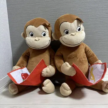 오자루의 조지 봉제 인형 2개 세트