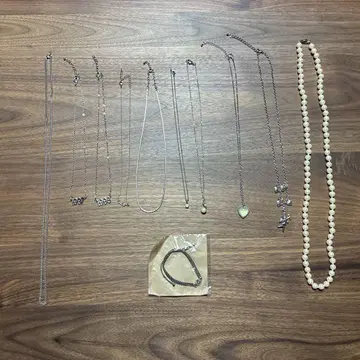 새상품급 목걸이 10개 묶음 판매 미상가 1개