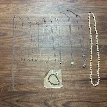 새상품급 목걸이 10개 묶음 판매 미상가 1개