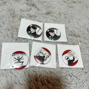 주술회전 컬렉션 캔뱃지 푸치 고죠 이지치
