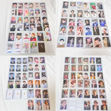 BTS 태태 트레이딩 카드 럭키 드로우 미니 사진 묶음 판매