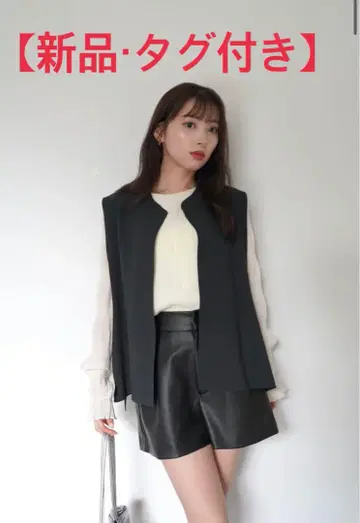 [ 새상품 택 포함 ] Kicuri 컷 아웃 베스트 키쿠리